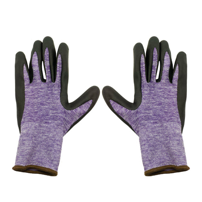 Bulbious handschoenen paars