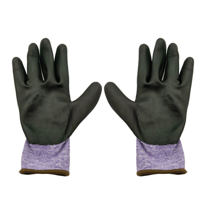 Bulbious handschoenen paars