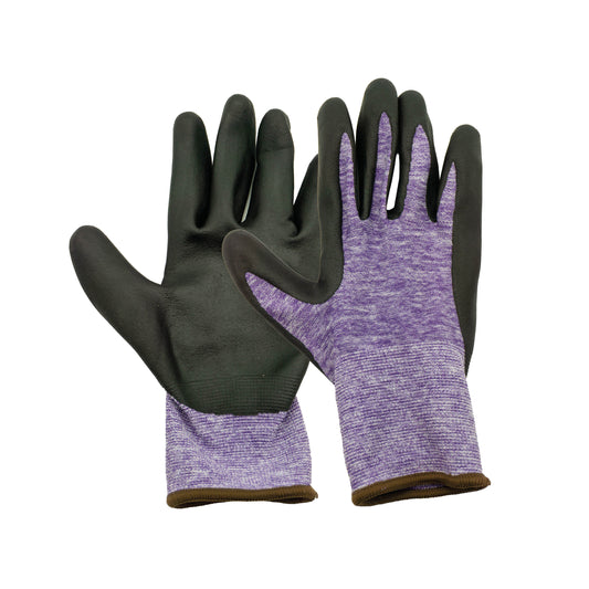 Bulbious handschoenen paars