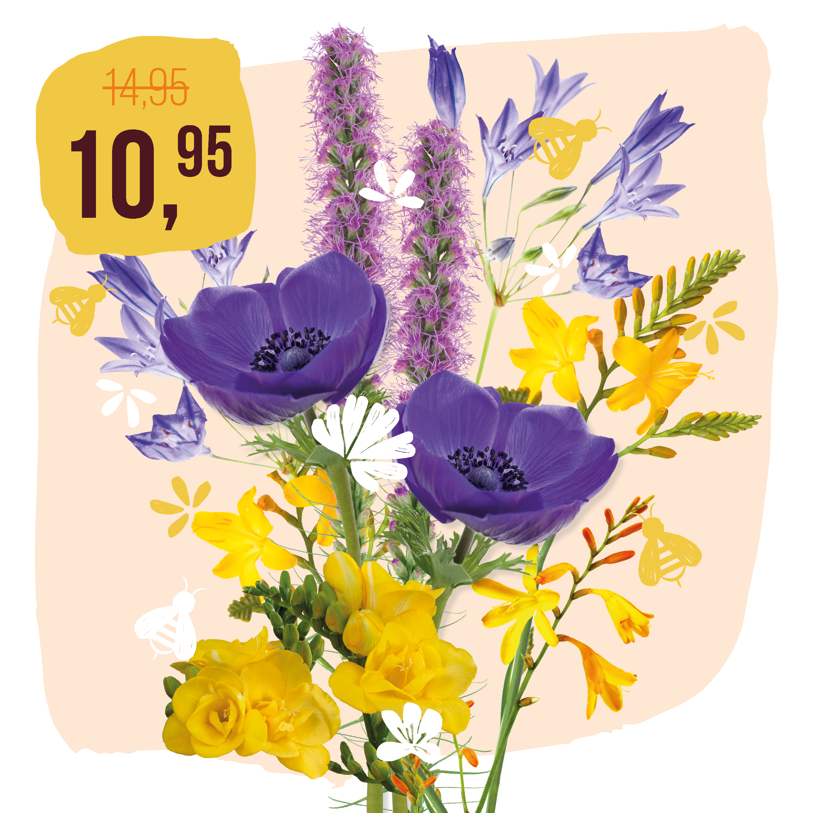 Zomer Pollinator Tegeltuintje