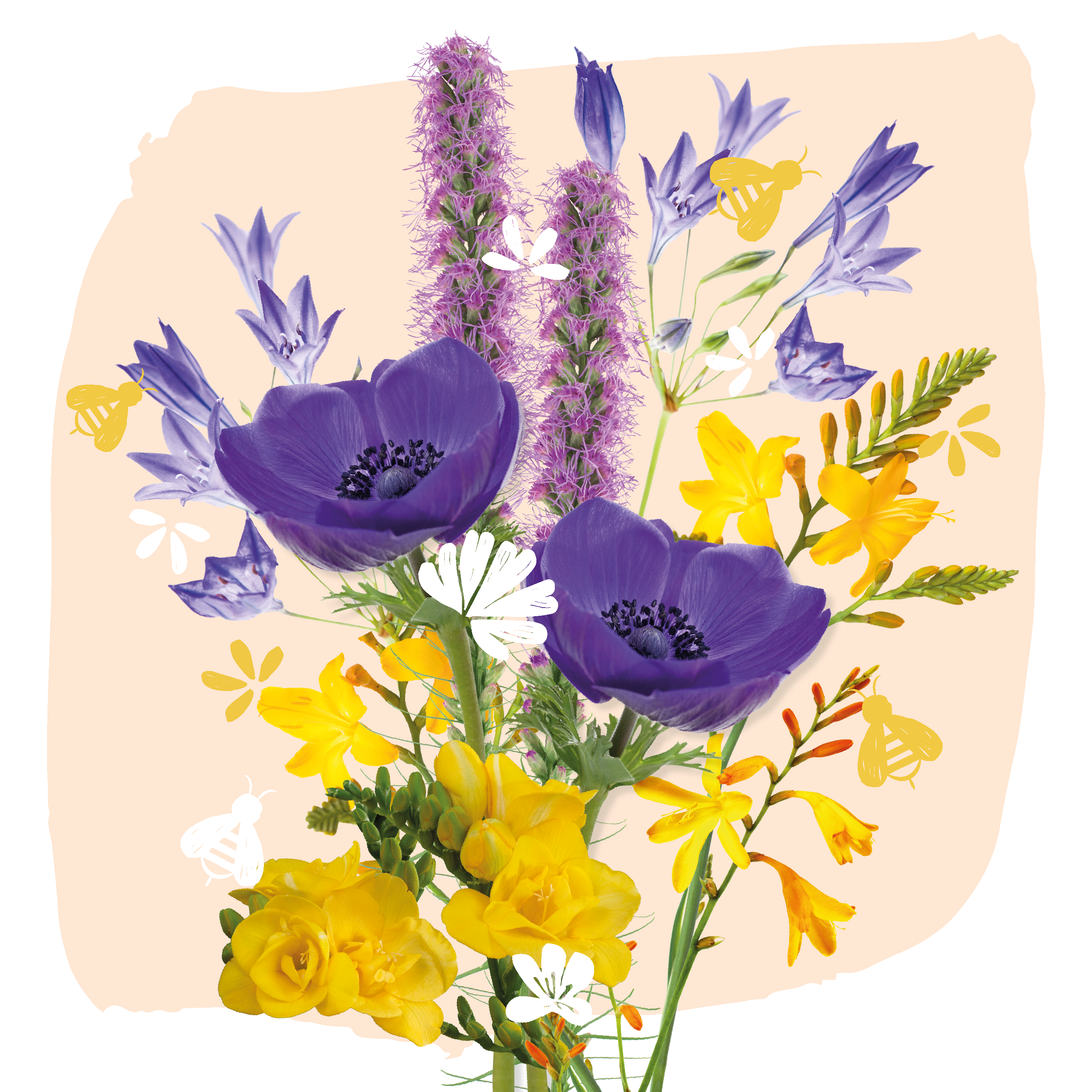 Zomer Pollinator Tegeltuintje