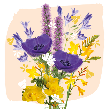 Zomer Pollinator Tegeltuintje